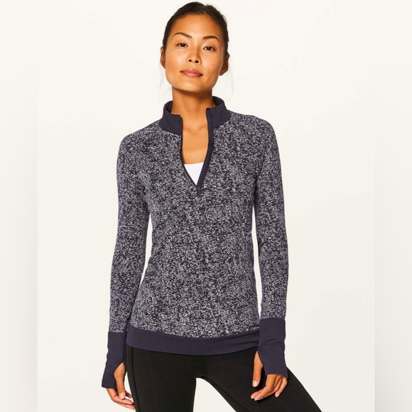 Lululemon Rest Less 1/2 Zip - PTP 15” - Picture 1 of 6